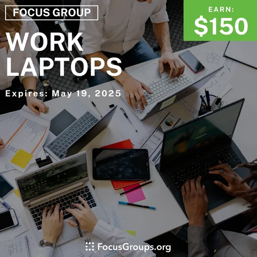 Focus Group in SF on Work Laptops