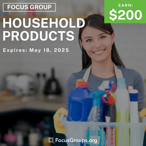Focus Group on Household Products