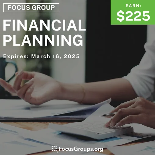 Focus Group in Atlanta on Financial Planning