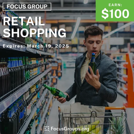 Focus Group in Pittsburgh on Retail Shopping