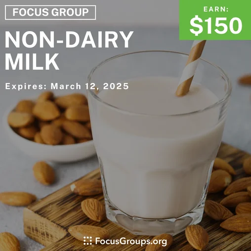 Focus Group in Chicago on Non-dairy Milk