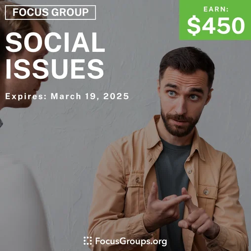 Focus Group in Boston on Social Issues