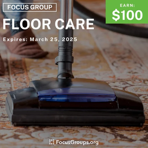 Focus Group in Grand Rapids on Floor Care