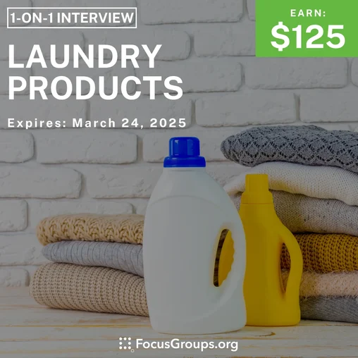 Research Study on Laundry Products