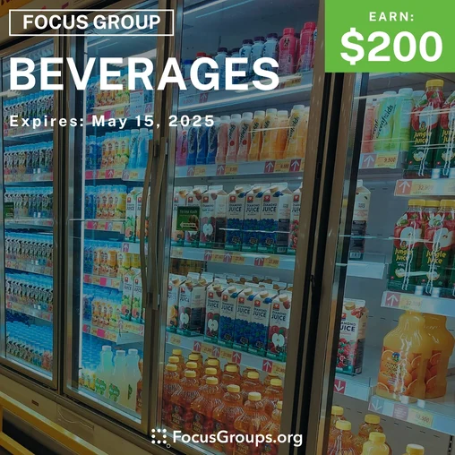 Focus Group on Beverages