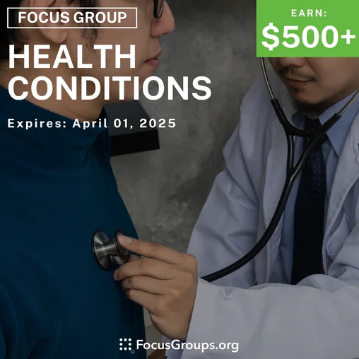 Focus Group for Men on Health Conditions