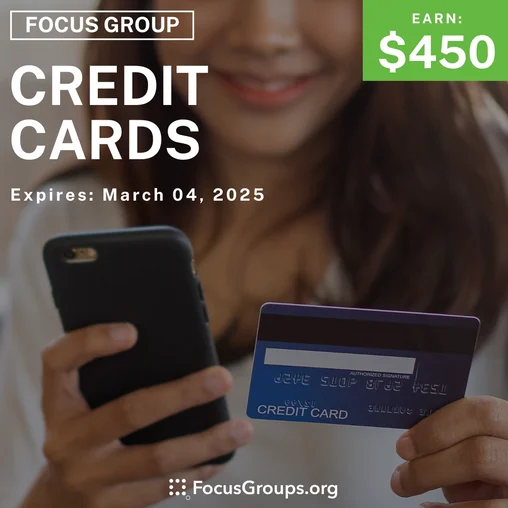 Focus Group on Credit Cards