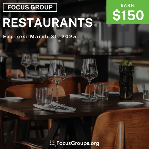 Focus Group on Restaurants