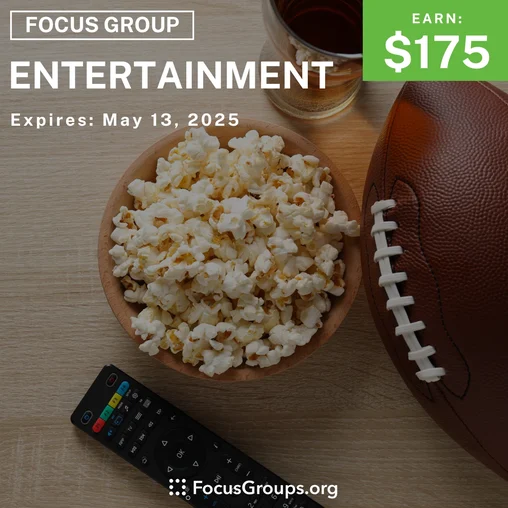 Focus Group in Irvine on Entertainment
