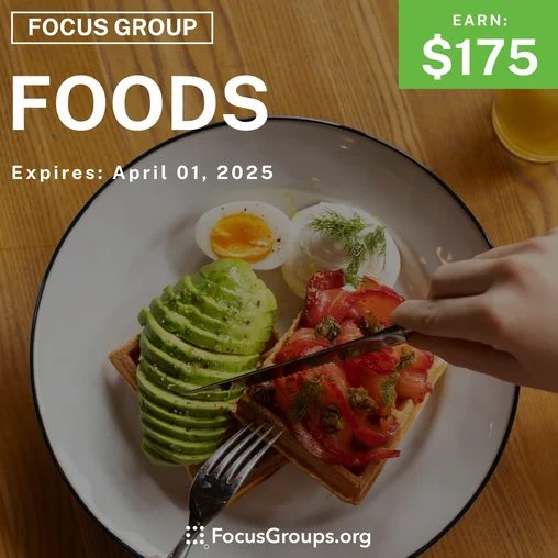 Focus Group in Seattle on Foods