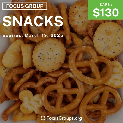 Focus Group in Milwaukee on Snacks