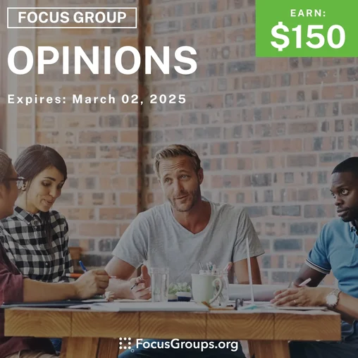 Focus Group on Opinions