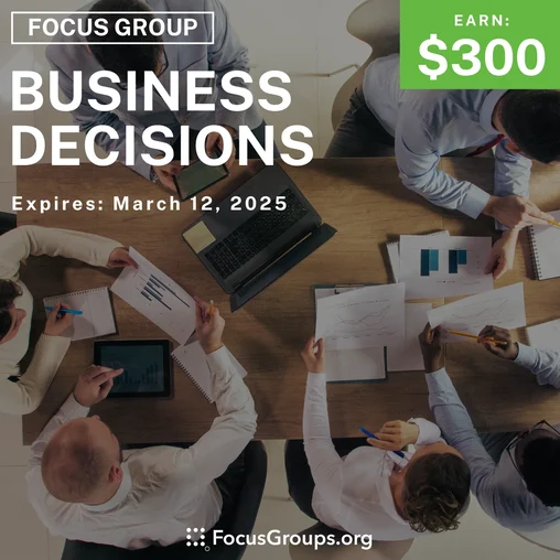 Focus Group on Business Decisions