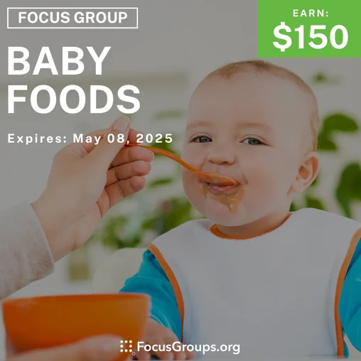 Focus Group for Parents on Baby Foods