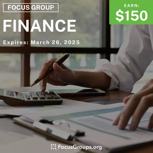 Focus Group in LA on Finance