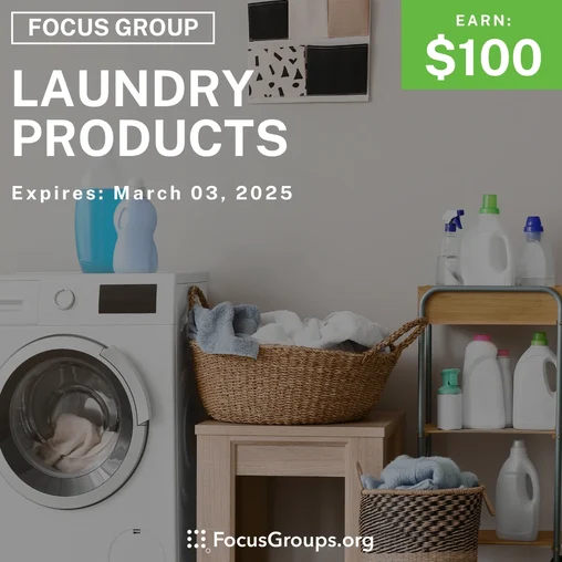 Focus Group in Chicago on Laundry Products