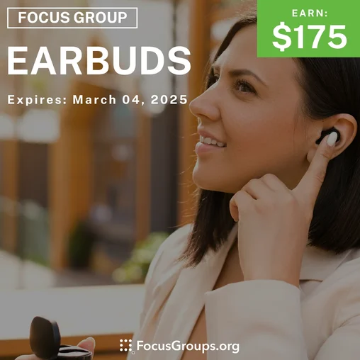 Focus Group in Boston on Earbuds