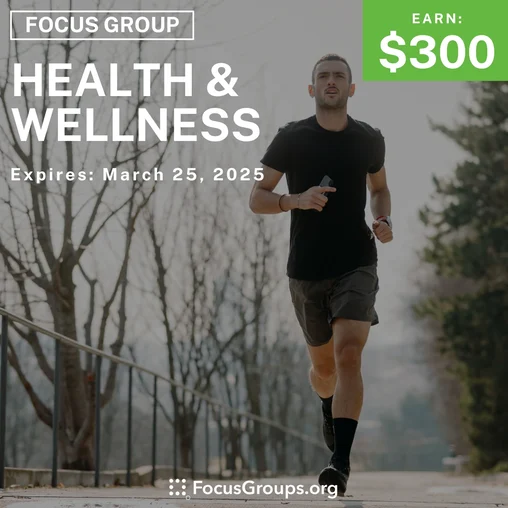 Focus Group for Men on Health & Wellness