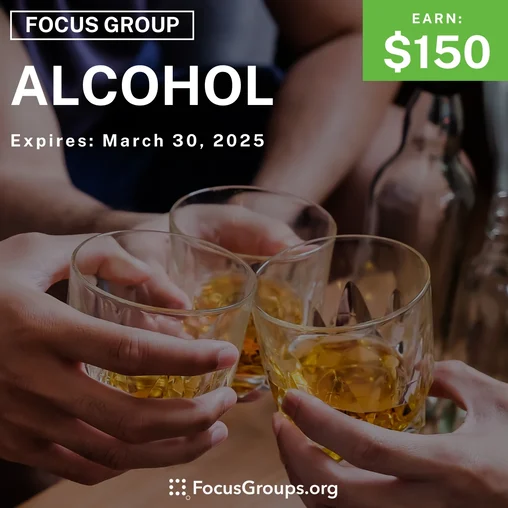 Focus Group in  CA & NY on Alcohol