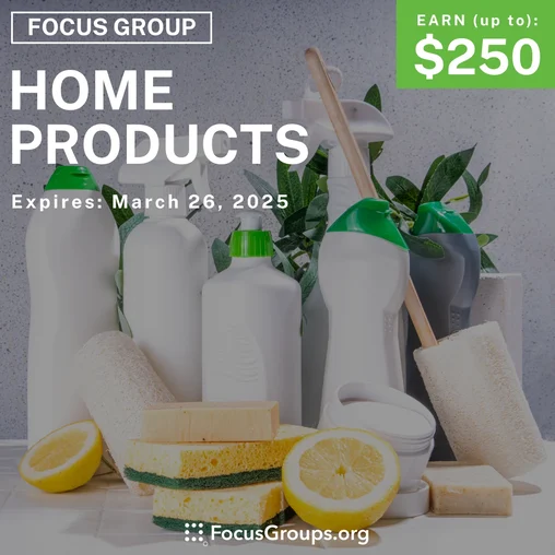 Focus Group on Home Products