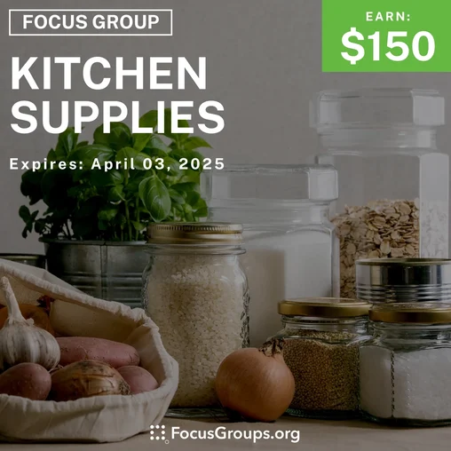 Focus Group on Kitchen Supplies