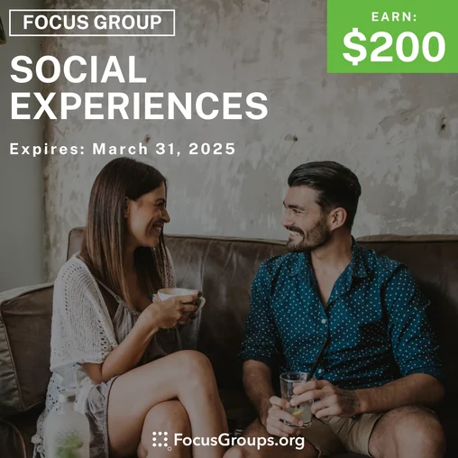 Focus Group on Social Experiences