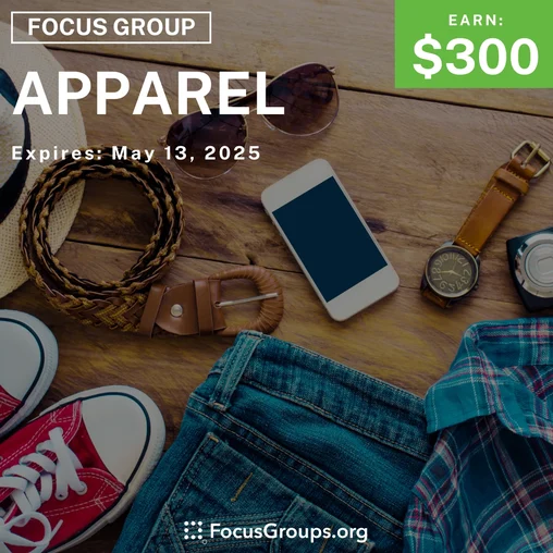 Focus Group in Charlotte on Apparel