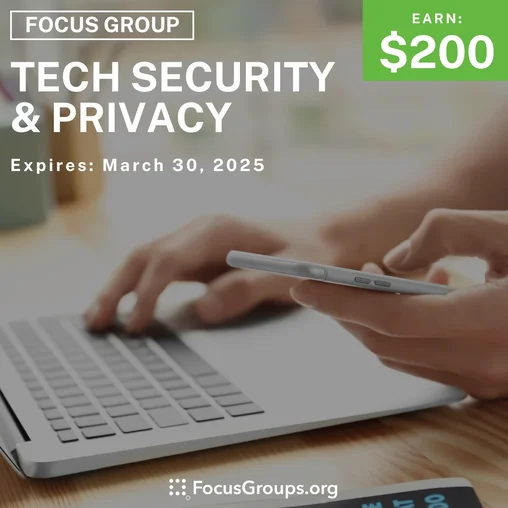 Focus Group on Tech Security & Privacy