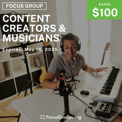 Research Study for Content Creators & Musicians