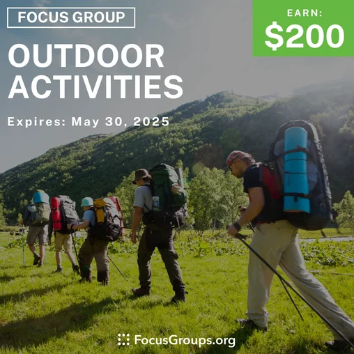 Focus Group for Hispanic Men on Outdoor Activities