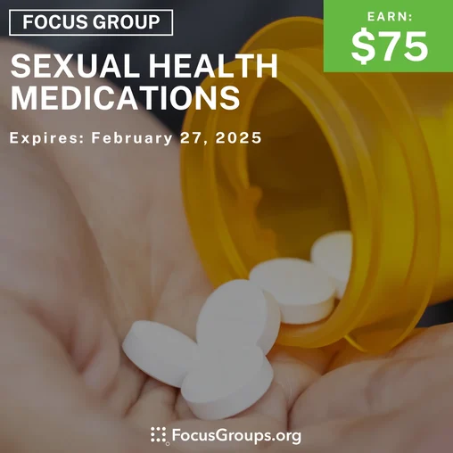 Focus Group on Sexual Health Medications