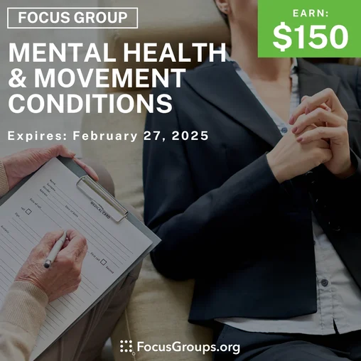 Focus Group on Mental Health & Movement Conditions