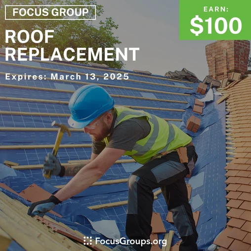 Focus Group on Roof Replacement