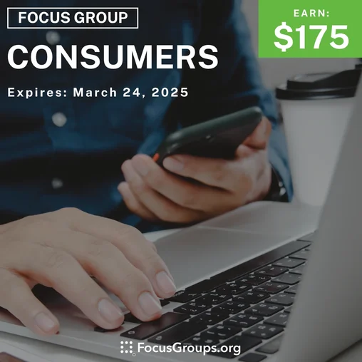 Focus Group in Boston for Consumers