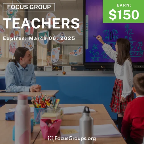 Focus Group for Teachers