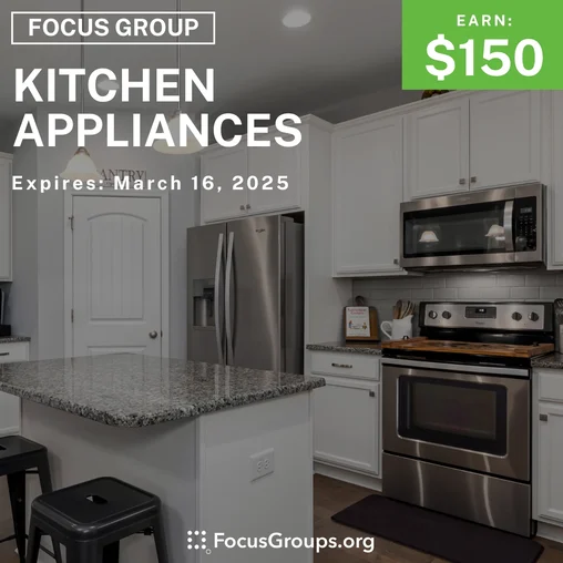 Focus Group in Seattle on Kitchen Appliances