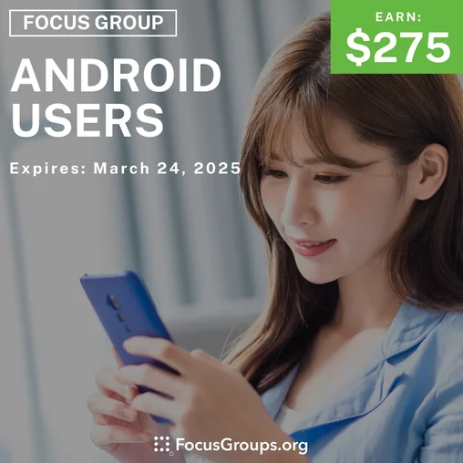 Focus Group in Denver for Android Users