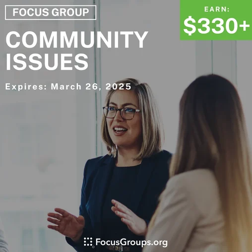 Focus Group in Chicago on Community Issues