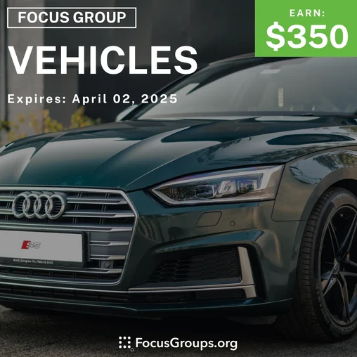 Focus Group in Seattle on Vehicles