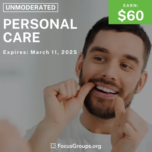 Research Study for Men in Houston on Personal Care