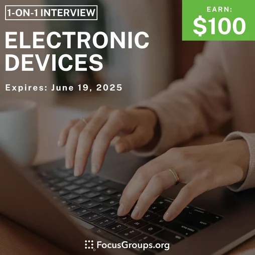 Research Study in Vancouver on Electronic Devices