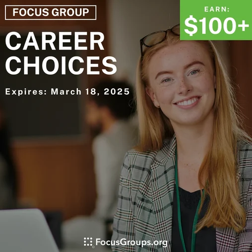 Focus Group for Young Adults on Career Choices