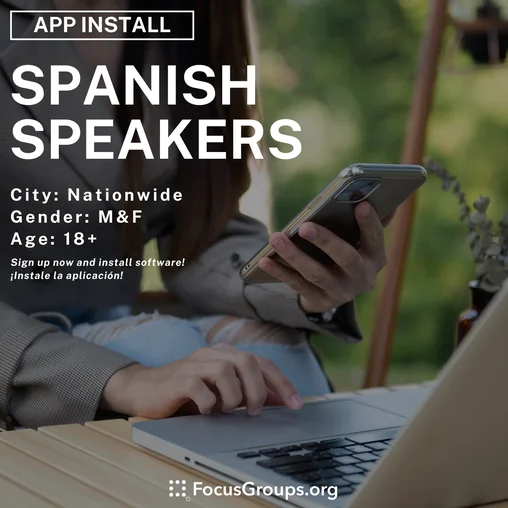 Research study for Spanish speakers - App install - Aplicación por todos sus dispositivos