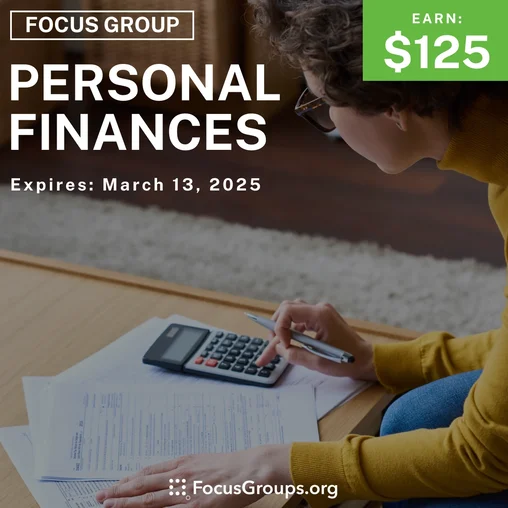 Focus Group on Personal Finances