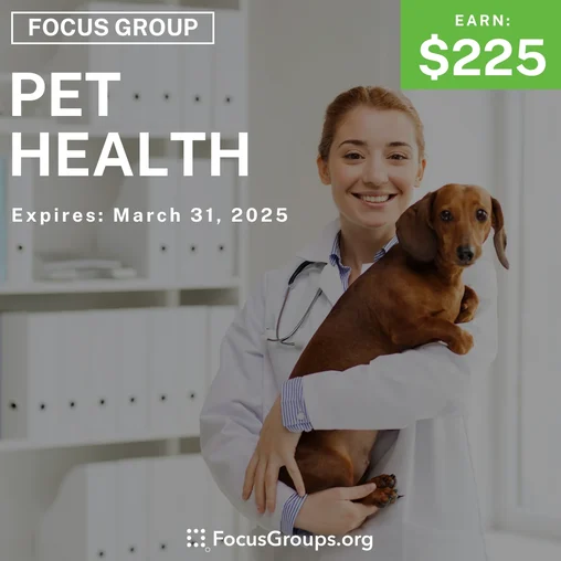 Focus Group on Pet Health