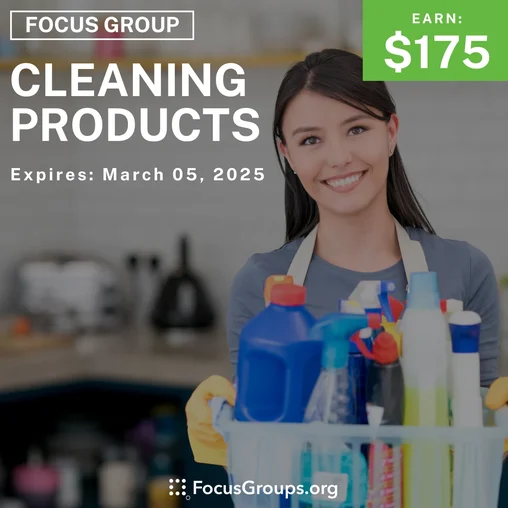 Focus Group in Chicago on Cleaning Products