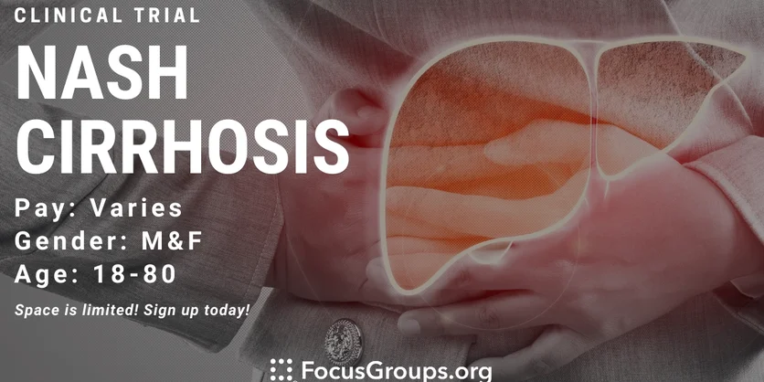 Clinical Trial on NASH Cirrhosis - TBD - 01/30/2023