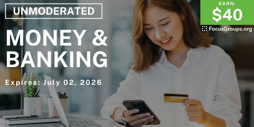 Research Study on Money & Banking - $40 - $40 - 06/19/2026