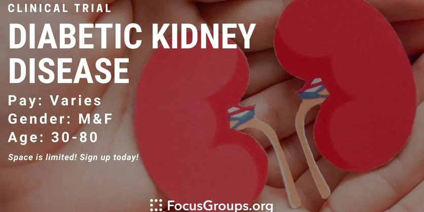 Clinical Trial on Diabetic Kidney Disease - TBD - 05/12/2023