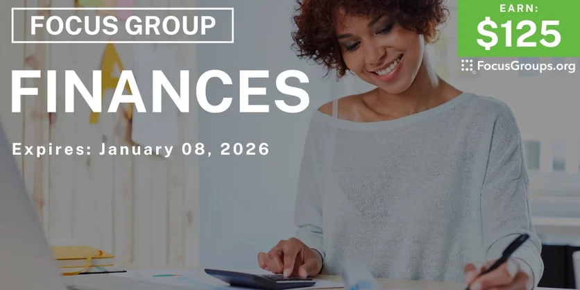 Research Study on Finances - $125 - $125 - 12/18/2025